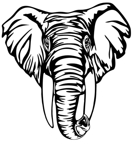 Olifant - wanddecoratie